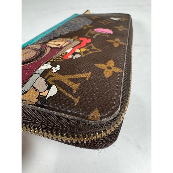 Louis Vuitton Monogram Canvas Evasion Illustre Zippy Wallet - Picture 6 of 12